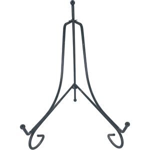 Plate Stand Easel Metal Black 6 Inches Tall 5" Wide 5" Spread Painting Display